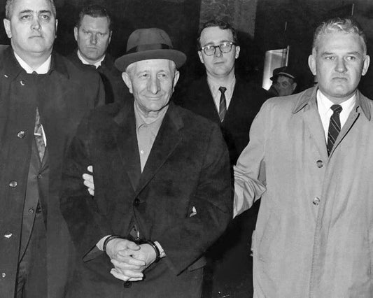 Mafia Mobster Carlo Gambino Glossy Magnet Gangster Magnet