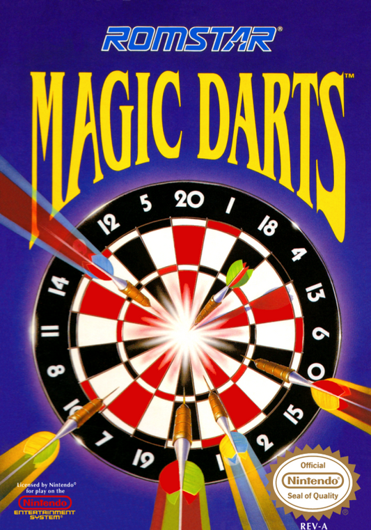 Magic Darts (Usa) Nes Print Poster