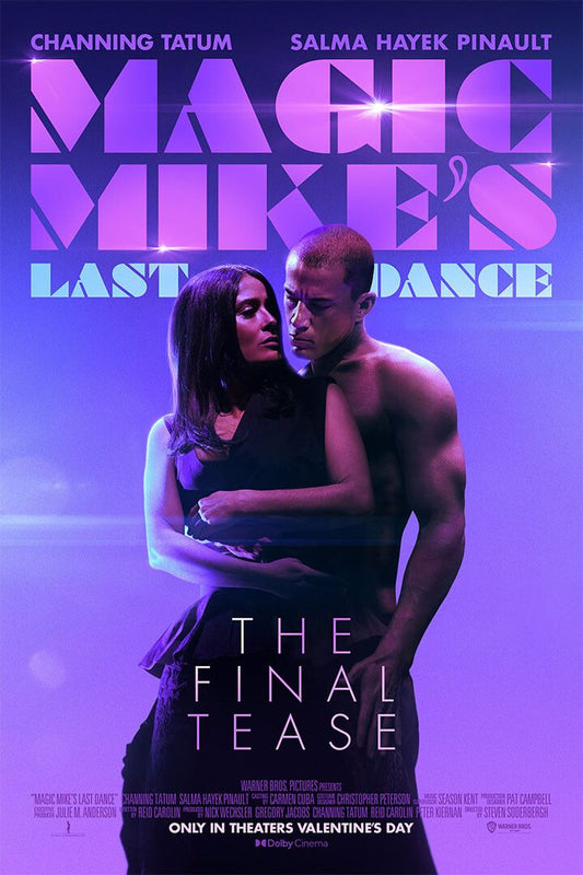 Magic Mikes Last Dance Movie Comedy Drama Wall Art Home Decor Poster