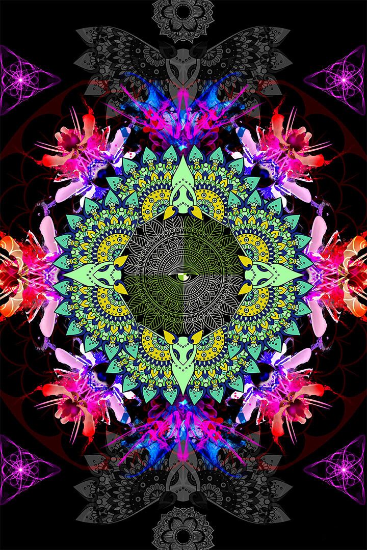 Magic Valley Marijuana Theme Psychedelic Wall Art Home Decor Poster