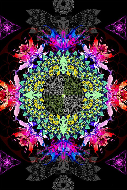 Magic Valley Marijuana Theme Psychedelic Wall Art Home Decor Poster