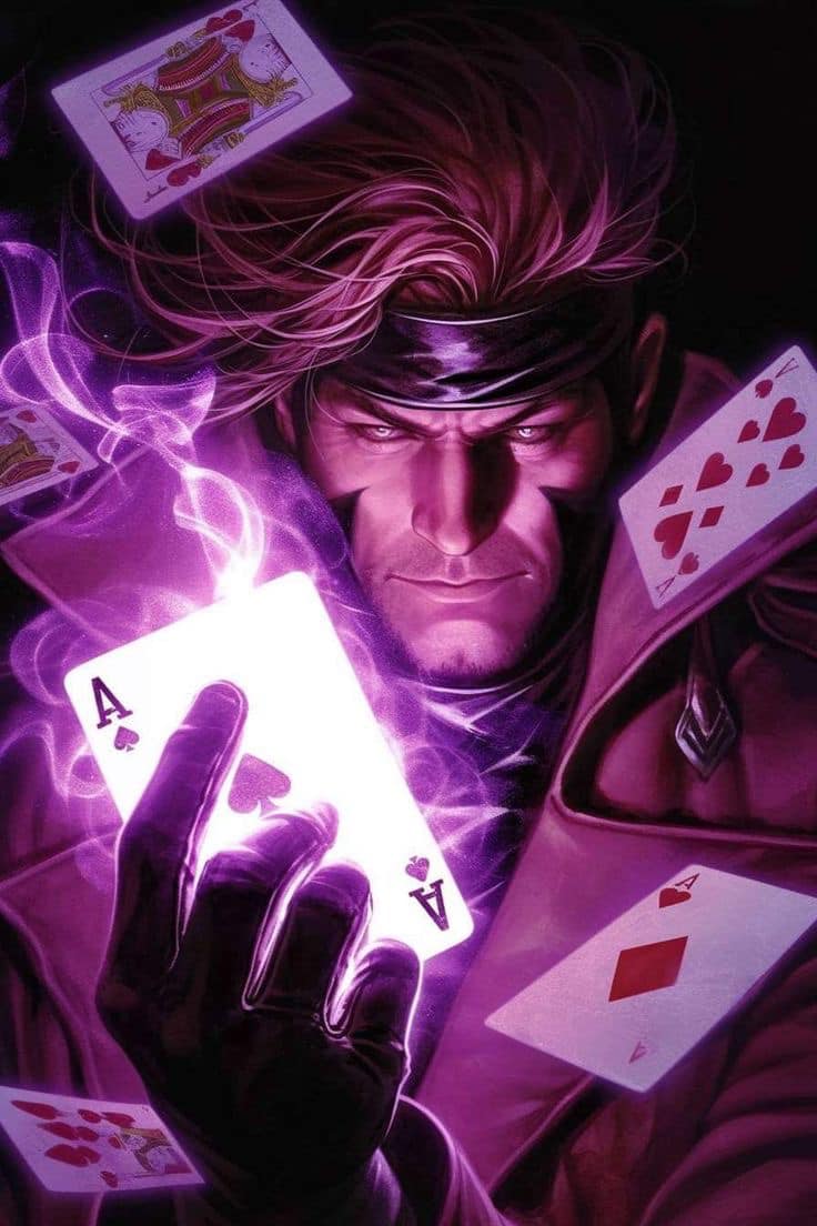 Magical Card Player Print Poster