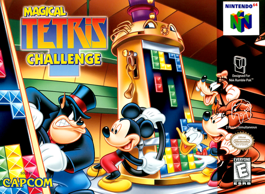 Magical Tetris Challenge N64 Print Poster
