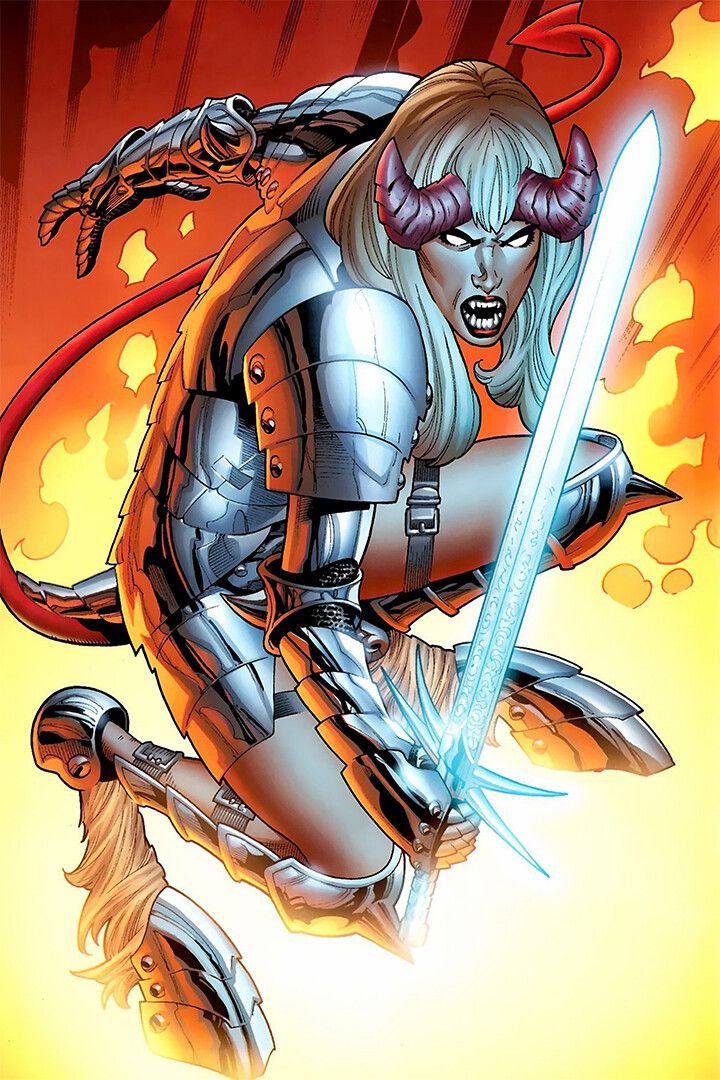 Magik Xmen Mutant Comic Book Female Character Decor Wall Art Pri Poster