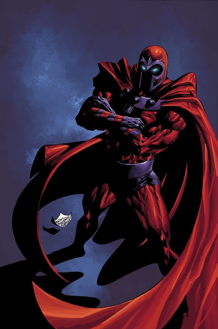 Magneto Comic Art (3) Print Poster