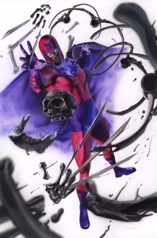 Magneto Power Display 487 Print Poster