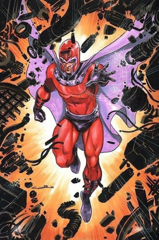 Magneto Powerful Pose 9012 Print Poster
