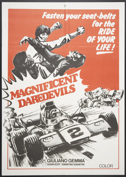Magnificent Daredevils 01 Movie Magnet