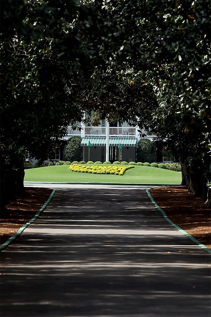 Magnolia Lane Augusta National Golf Photo Print Wall Home Decor Poster