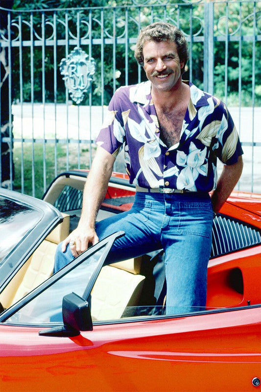 Magnum P I 80S 90S Tv Series Action Movie Wall Art Home Decor Poster