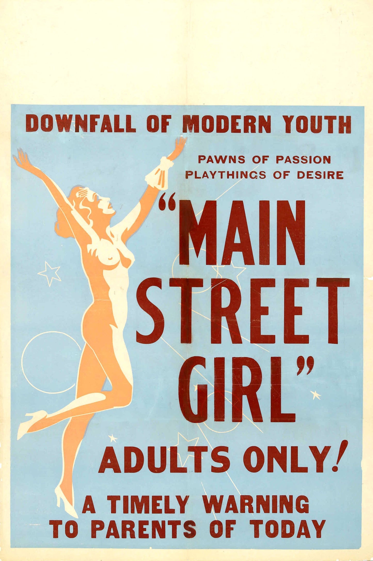 Main Street Girl 01 Movie Magnet