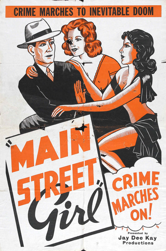 Main Street Girl 02 Movie Magnet