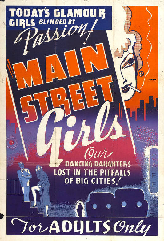 Main Street Girl 03 Movie Magnet