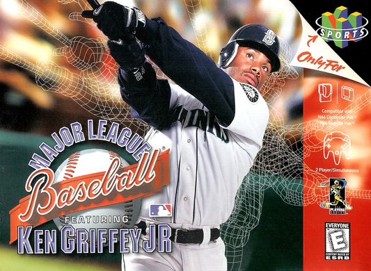 Major League Baseball Featuring Ken Griffey, Jr. N64 Print Poster