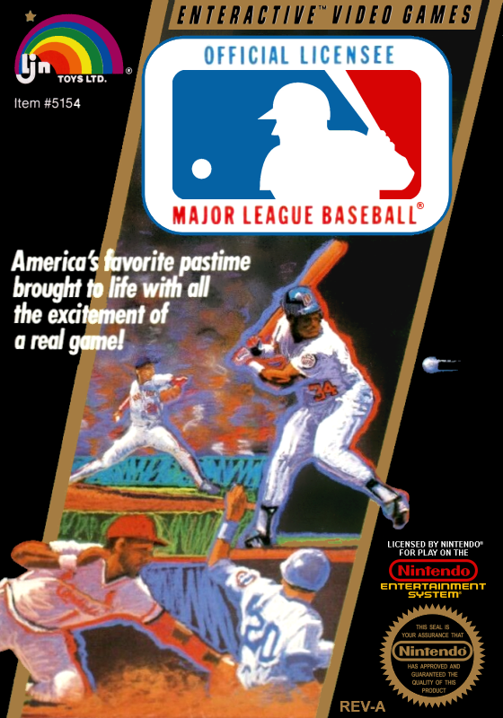 Major League Baseball (Usa) Nes Print Poster