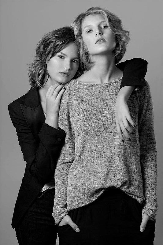 Make It A Double Two Females Models Fashion Wall Art Home Decor Poster