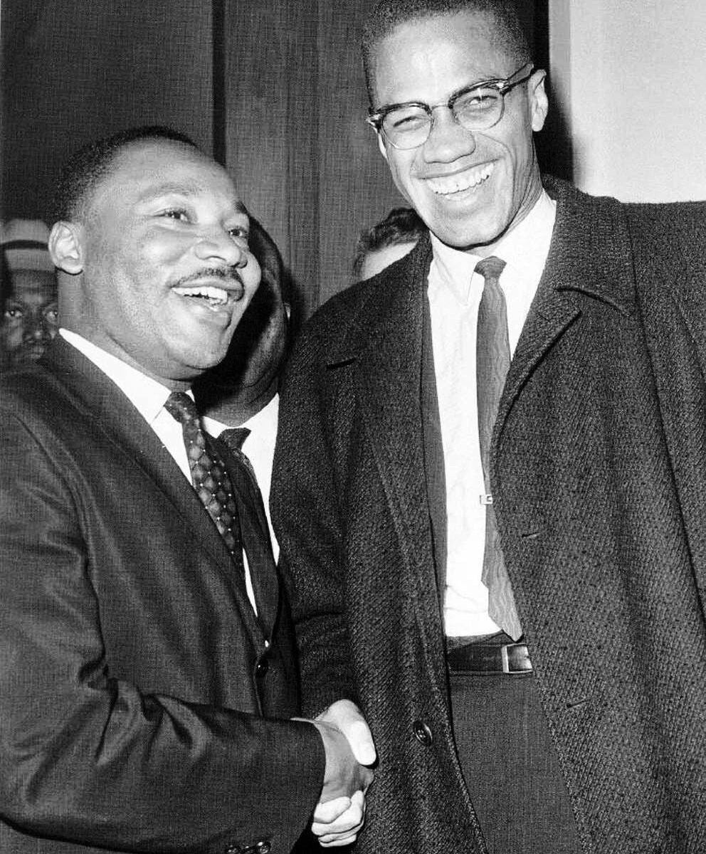 Malcolm X Martin Luther King Jr. Black Civil Rights 300 Piece Jigsaw Puzzle
