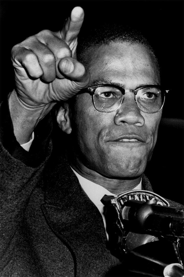 Malcolm X Political Representative Activist Wall Art Home Decor Poster