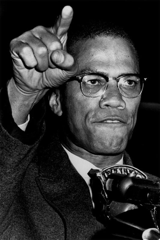Malcolm X Political Representative Activist Wall Art Home Decor Poster