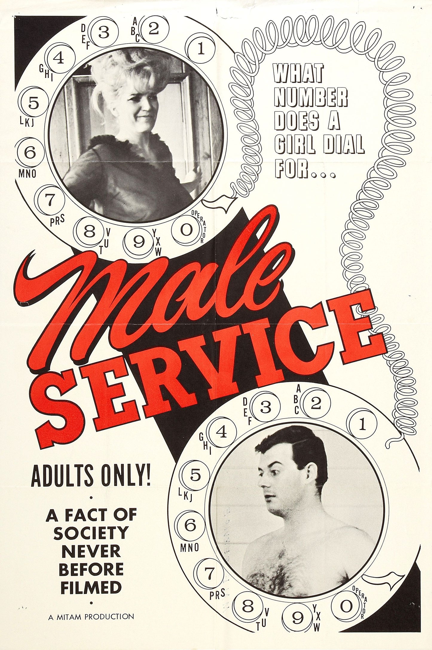 Male Service 01 Movie Magnet
