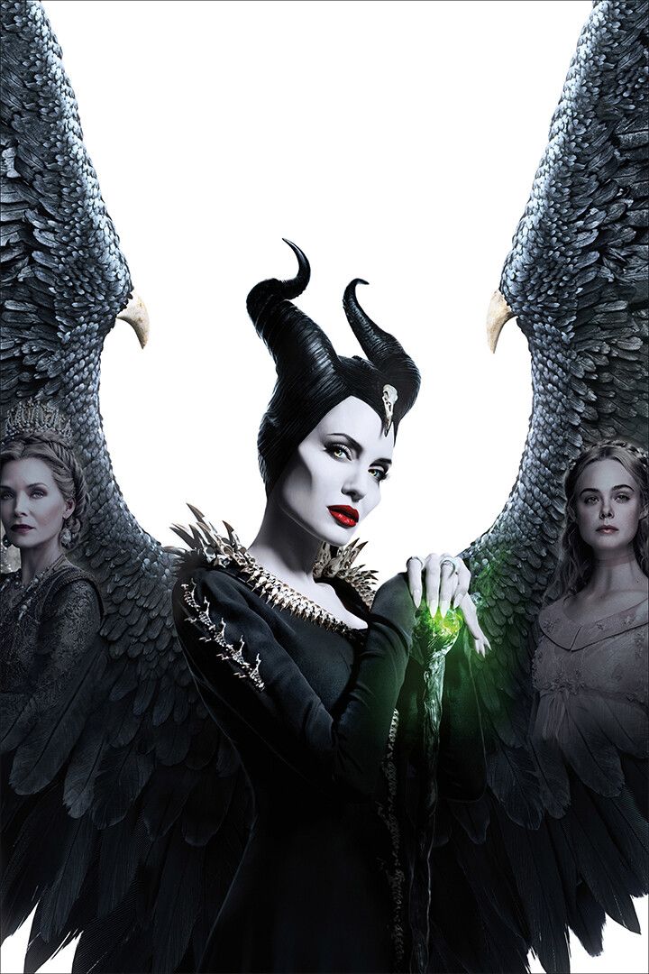 Maleficent Angelina Jolie Movie Family Action Wall Art Home Decor Poster
