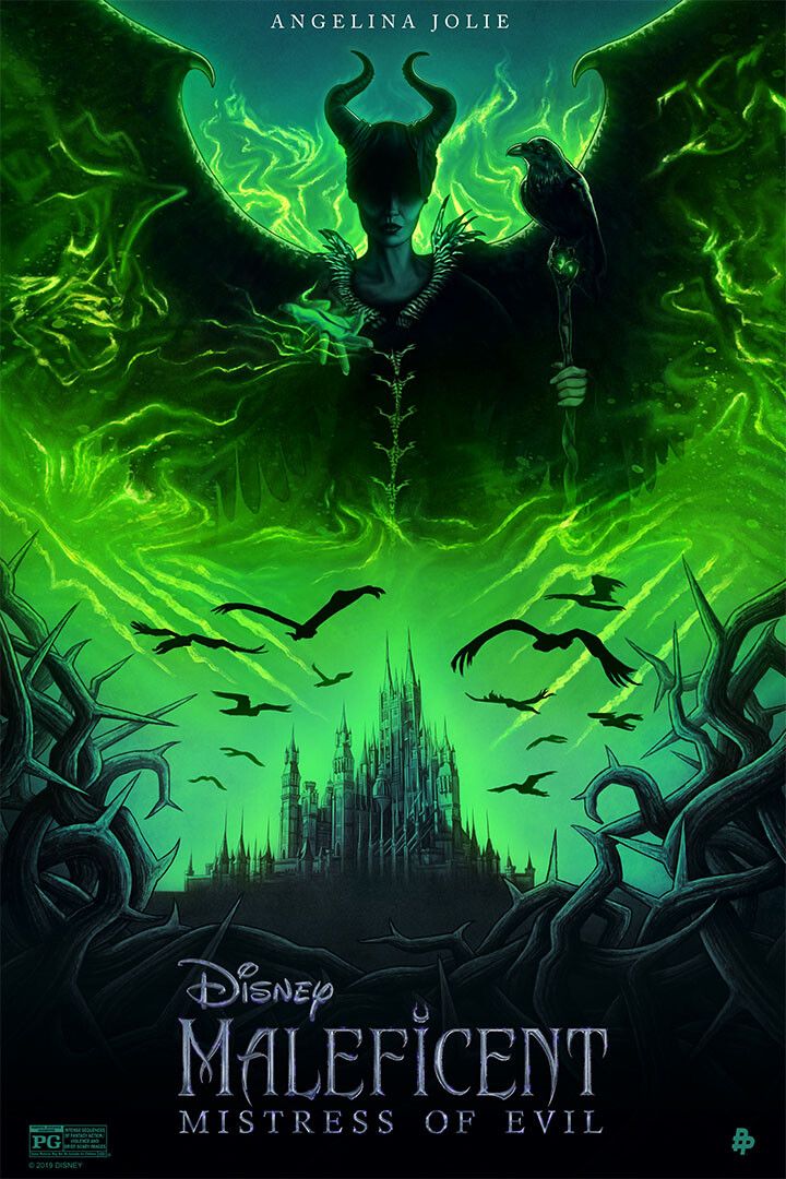 Maleficent Mistress Of Evil Movie 2019 Wizarder Wall Art Home Poster