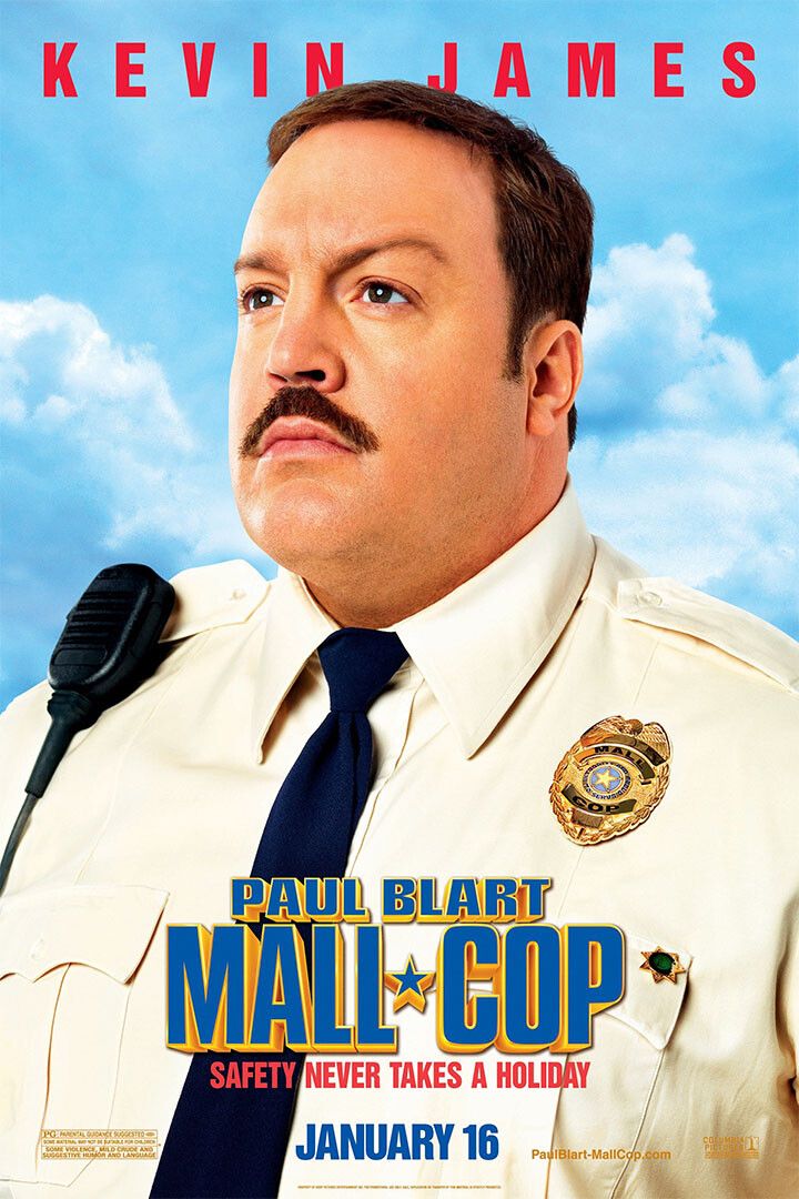 Mall Cop Movie Action Comedy Crime Painting Wall Art Home Decor Poster