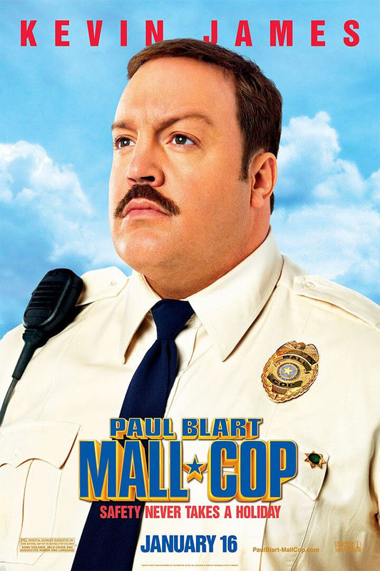 Mall Cop Movie Action Comedy Crime Painting Wall Art Home Decor Poster