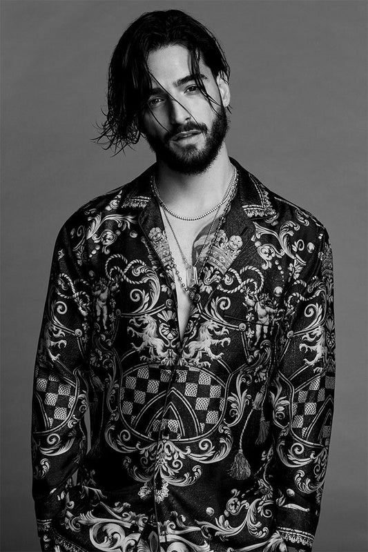 Maluma Rap Punk Music Singer Star Rapper Painting Wall Art Home Poster
