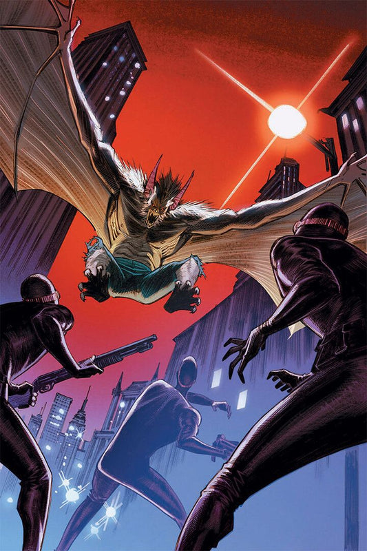 Manbat Trying To Attack Movie Animation Print Wall Art Home Poster
