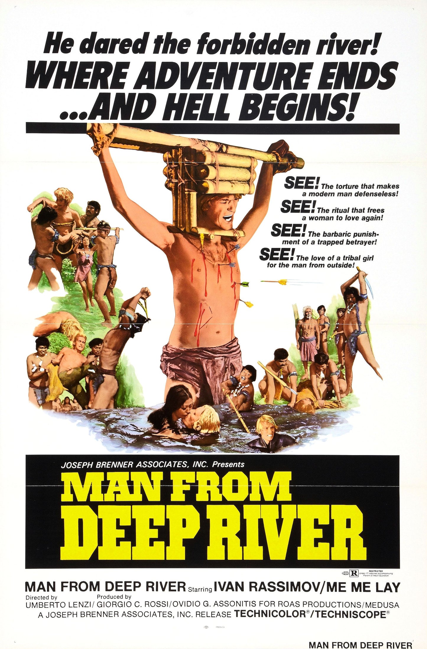 Man From Deep River 02 Movie Magnet