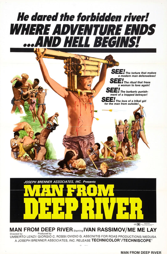 Man From Deep River 02 Movie Magnet