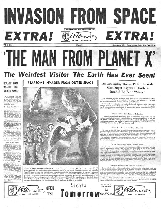 Man From Planet X 05 Movie Magnet