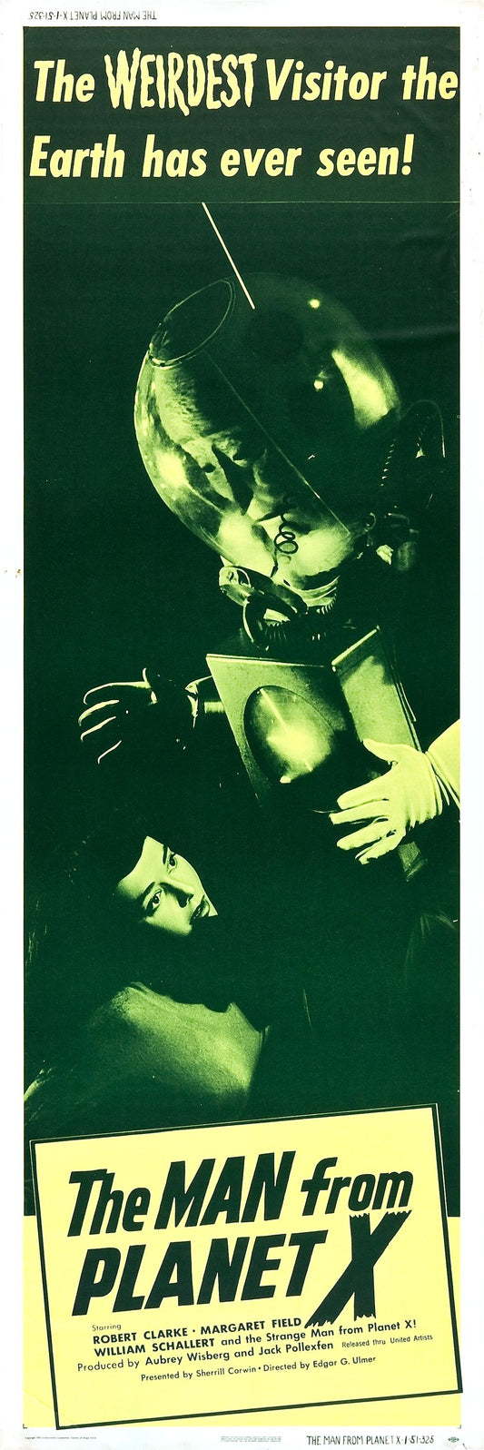 Man From Planet X Dp 01 Movie Magnet
