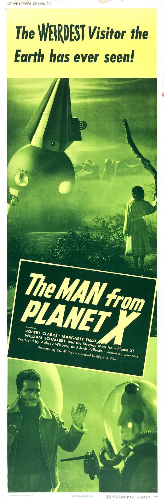 Man From Planet X Dp 03 Movie Magnet