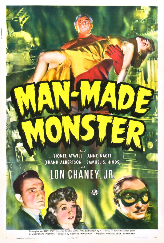 Man Made Monster 01 Movie Magnet