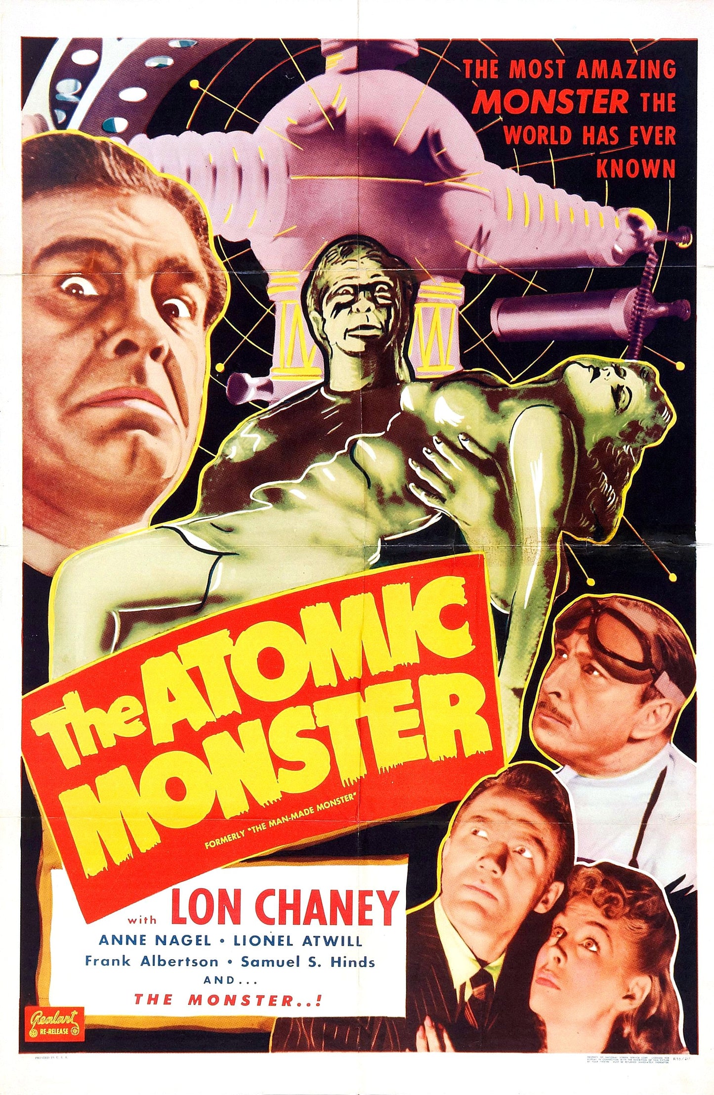 Man Made Monster 02 Movie Magnet