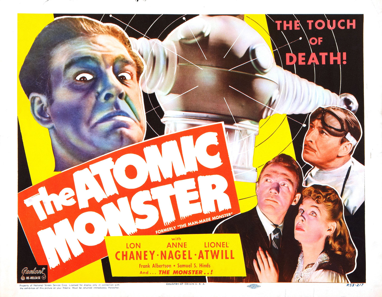 Man Made Monster 03 Movie Magnet
