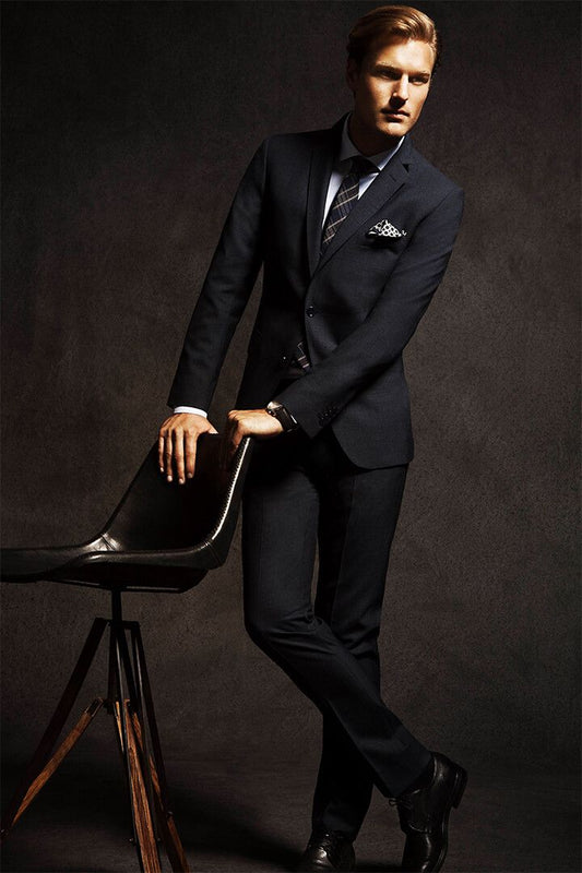 Man Modeling A Suit Fashion Style Photo Print Wall Art Home Decor Poster