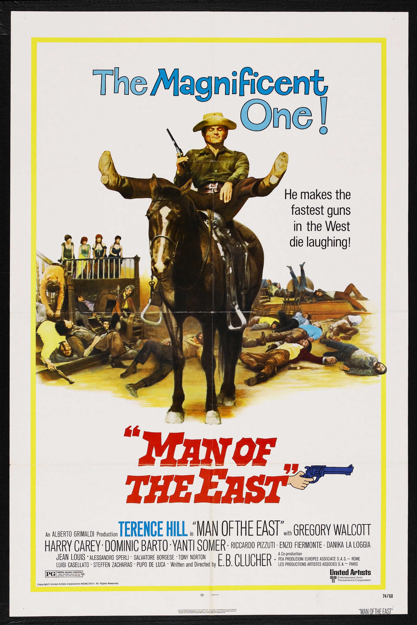 Man Of East 01 Movie Magnet