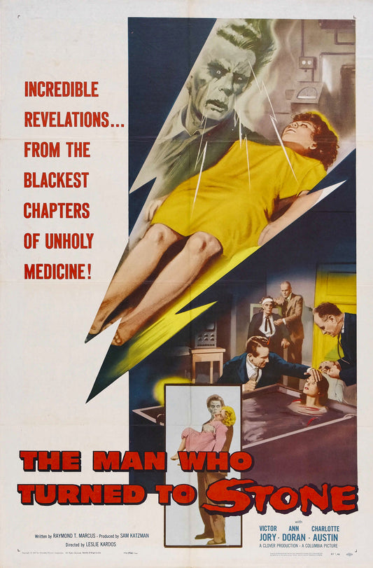 Man Who Turned To Stone 02 Movie Magnet