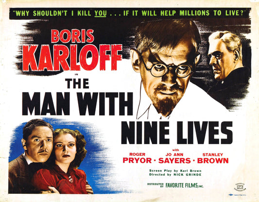 Man With Nine Lives 02 Movie Magnet