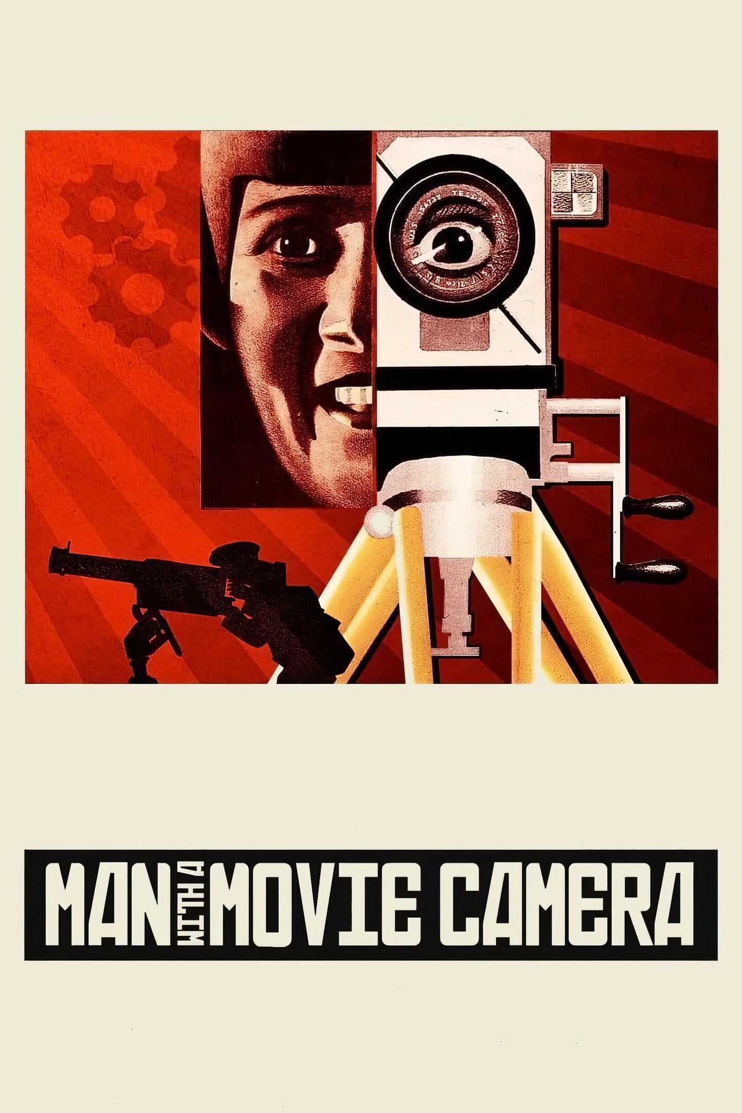 Man With A Movie Camera (1929) Movie Keychain