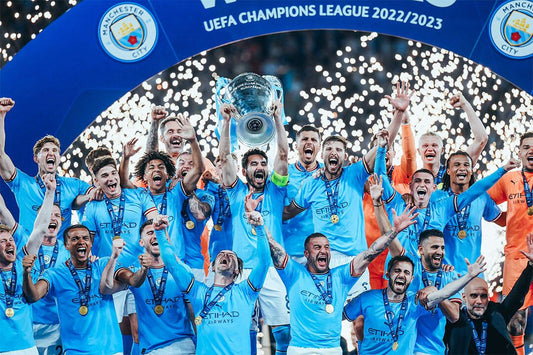 Manchester Champions League Cup Winners Wall Home Decor Poster