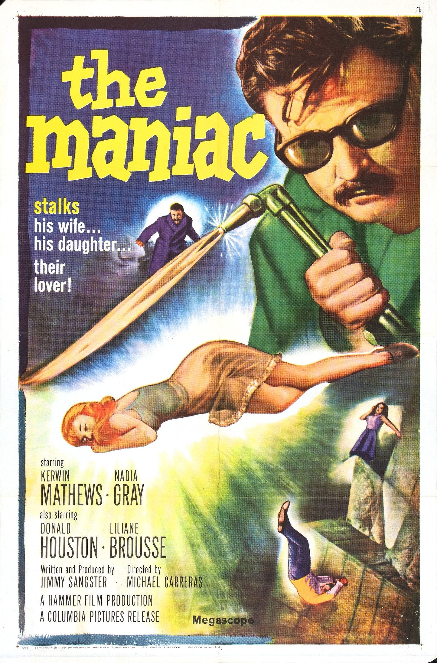 Maniac 1963 01 Movie Magnet