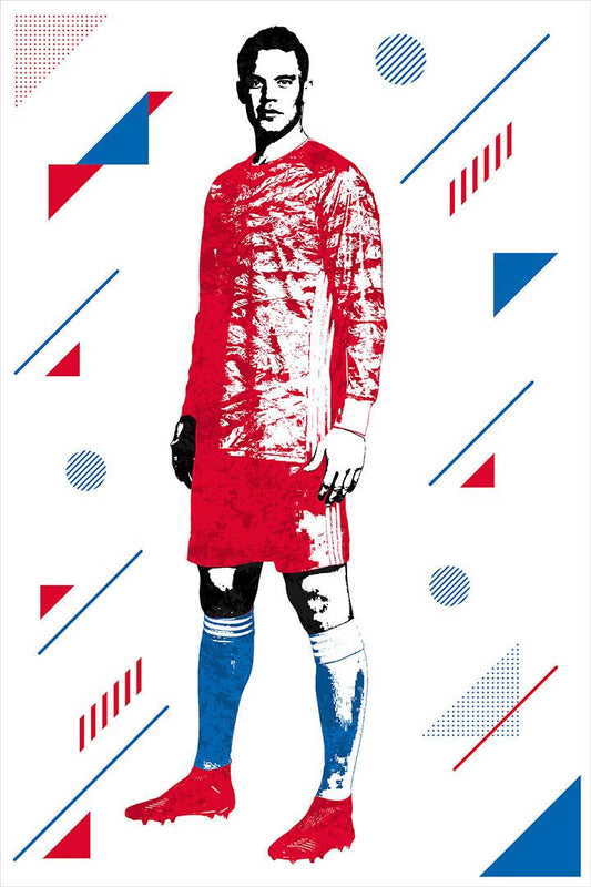 Manuel Neuer German Football Soccer Player Wall Art Home Decor Poster