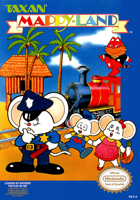 Mappyland (Usa) Nes Print Poster