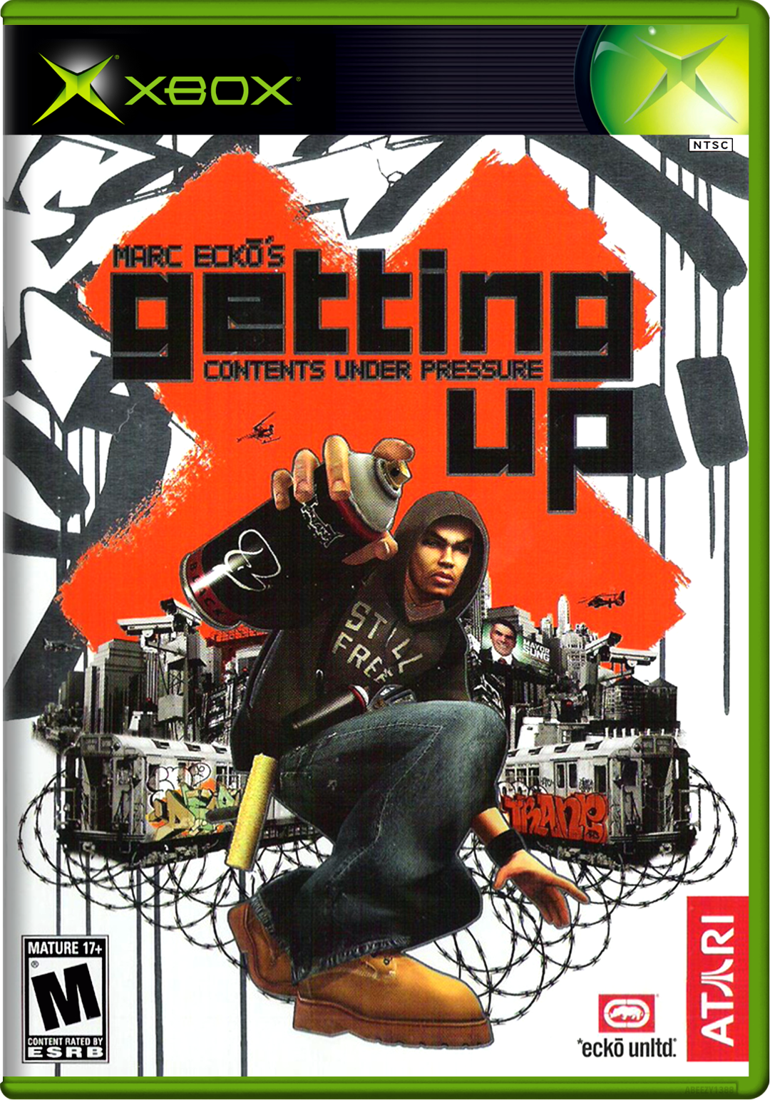 Marc Ecko'S Getting Up Contents Under Pressure (Usa, Europe) Xbox Print Poster