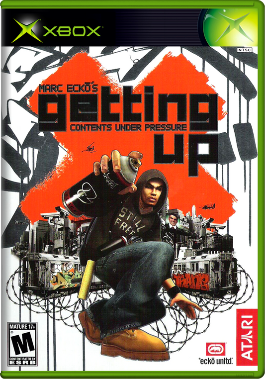 Marc Ecko'S Getting Up Contents Under Pressure (Usa, Europe) Xbox Print Poster