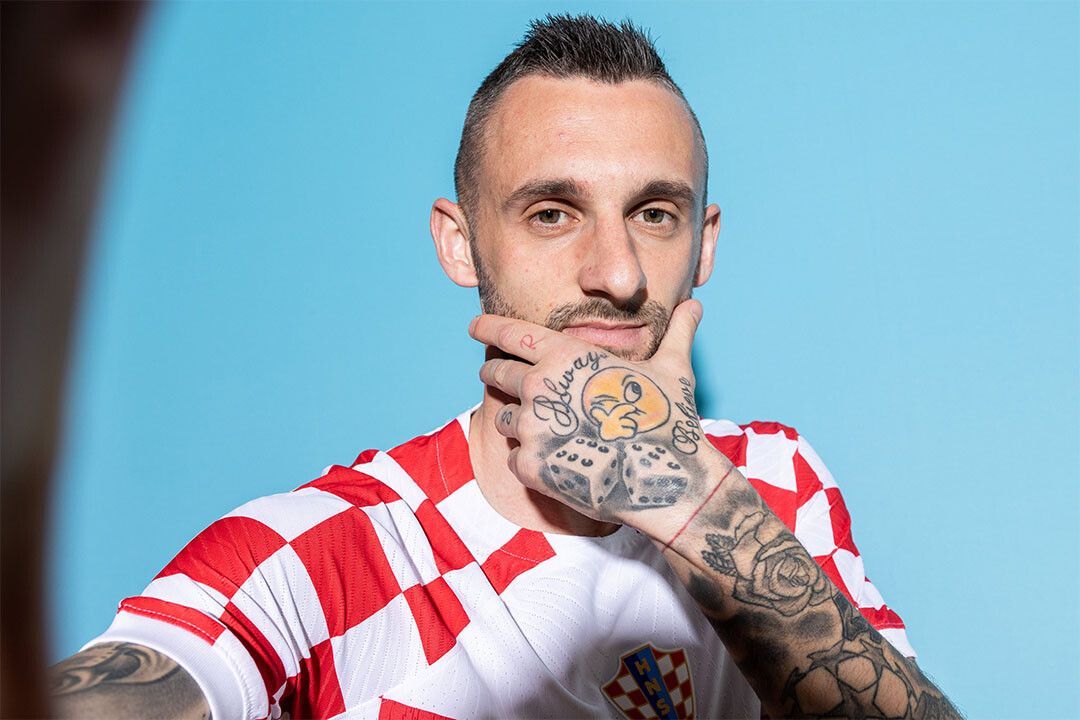 Marcelo Brozovic Croatia World Soccer Fans 2022 Wall Home Decor Poster